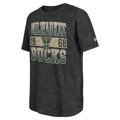 Milwaukee Bucks Enzyme Washed Oversized T-Shirt Black