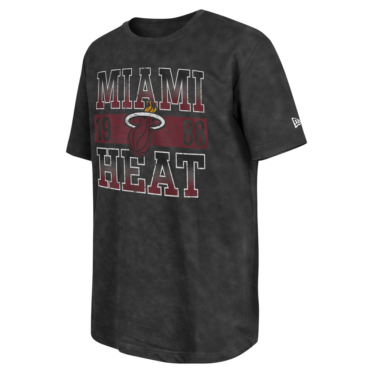 Miami Heat Enzyme Washed Oversized T-Shirt Black