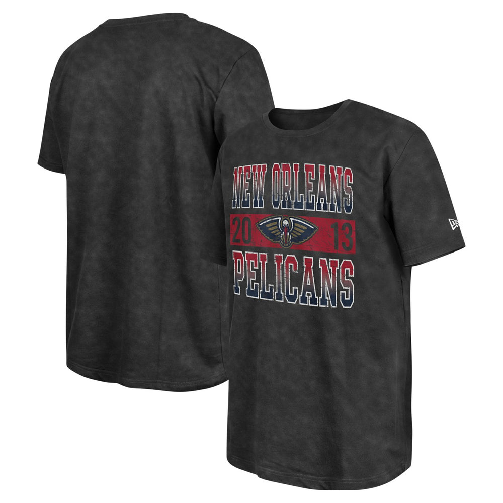 New Orleans Pelicans Enzyme Washed Oversized T-Shirt Black