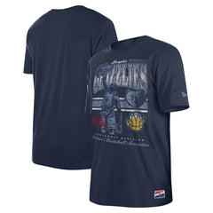 Memphis Grizzlies Enzyme Wash Oversized T-Shirt Navy