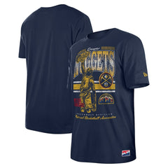 Denver Nuggets Enzyme Wash Oversized T-Shirt Navy