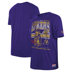 Los Angeles Lakers Enzyme Wash Oversized T-Shirt Purple