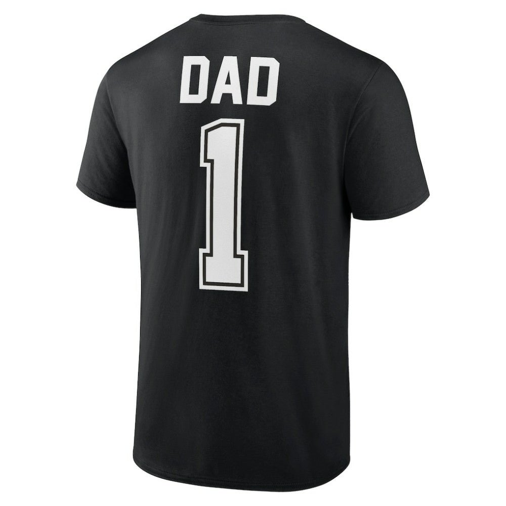 Chicago White Sox Father's Day #1 Dad T-Shirt - Black T-shirts