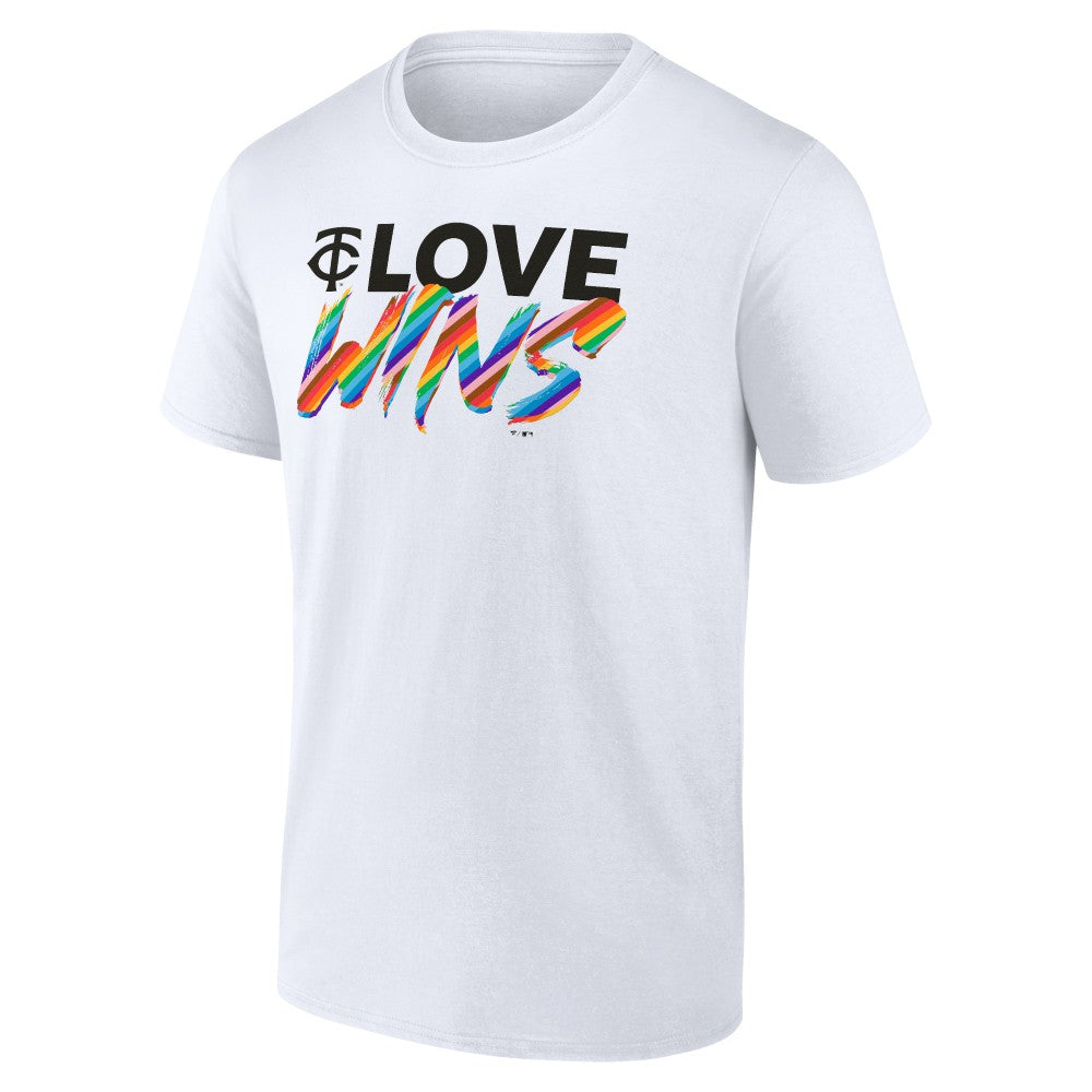 Minnesota Twins Love Wins T-Shirt - White T-shirts