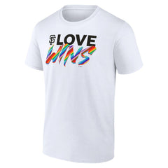 San Francisco Giants Love Wins T-Shirt - White T-shirts