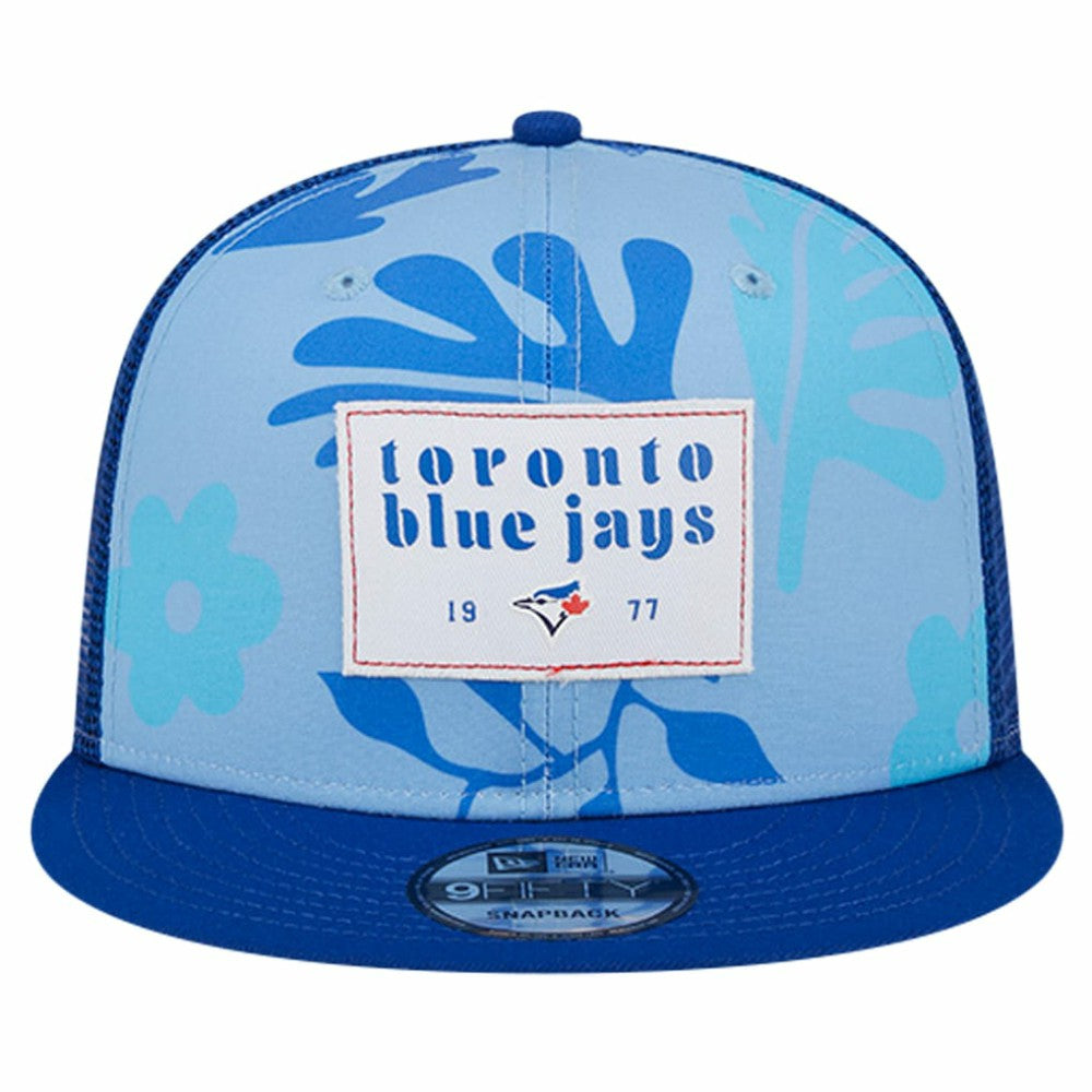 Toronto Blue Jays New Era Bikini Bottom Trucker 9FIFTY Snapback Hat - Royal Hats