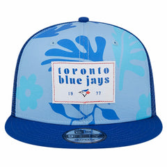 Toronto Blue Jays New Era Bikini Bottom Trucker 9FIFTY Snapback Hat - Royal Hats