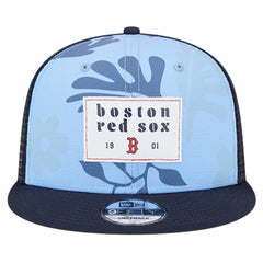 Boston Red Sox New Era Bikini Bottom Trucker 9FIFTY Snapback Hat - Navy Hats
