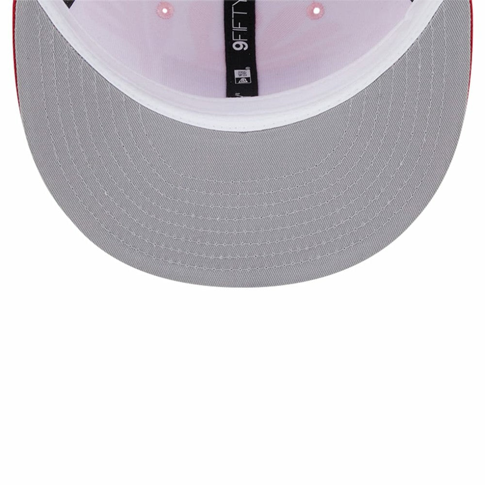 Philadelphia Phillies New Era Bikini Bottom Trucker 9FIFTY Snapback Hat - Red Hats