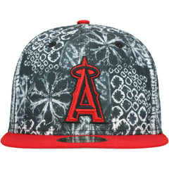 Los Angeles Angels New Era Sands 59FIFTY Fitted Hat - Black Hats