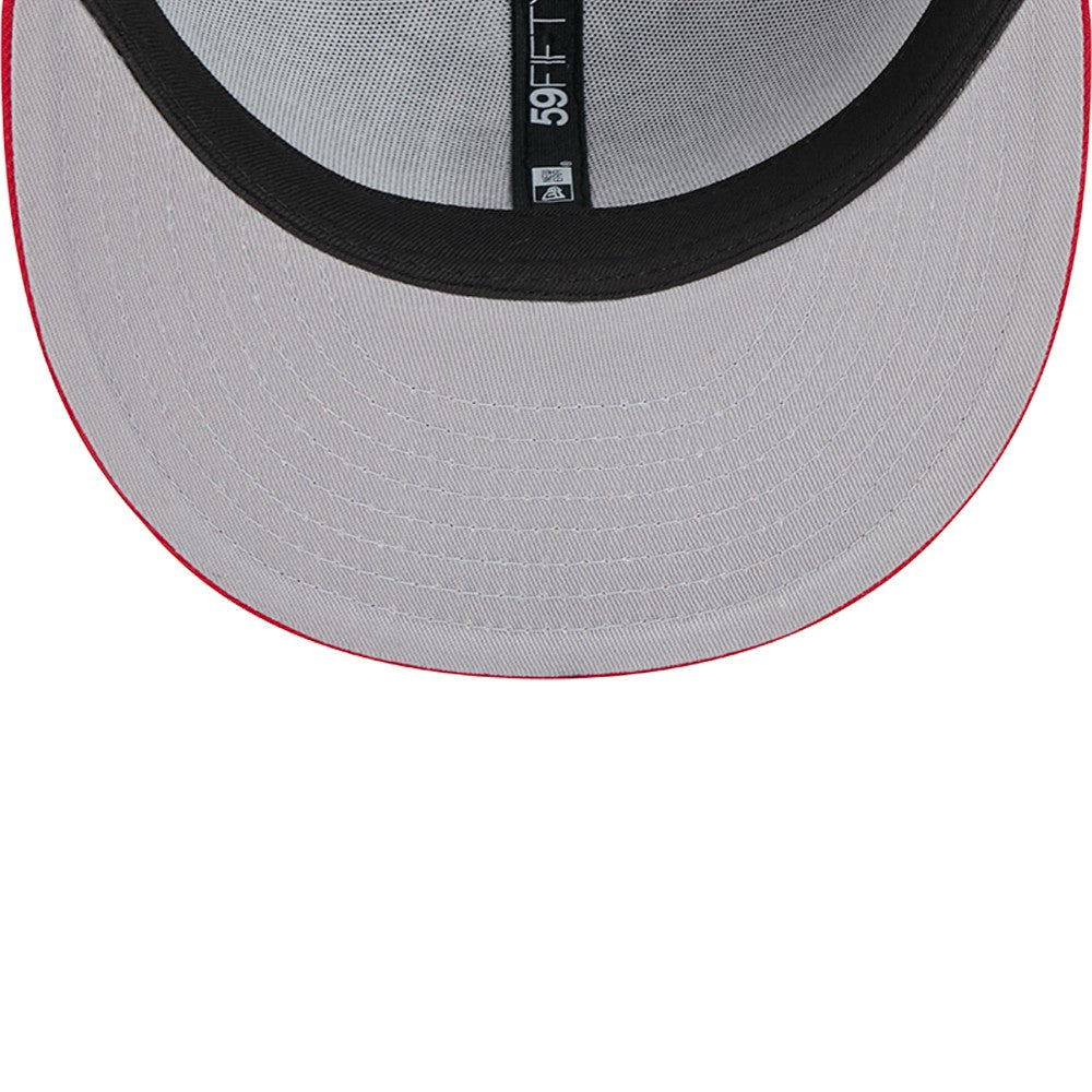 Los Angeles Angels New Era Sands 59FIFTY Fitted Hat - Black Hats