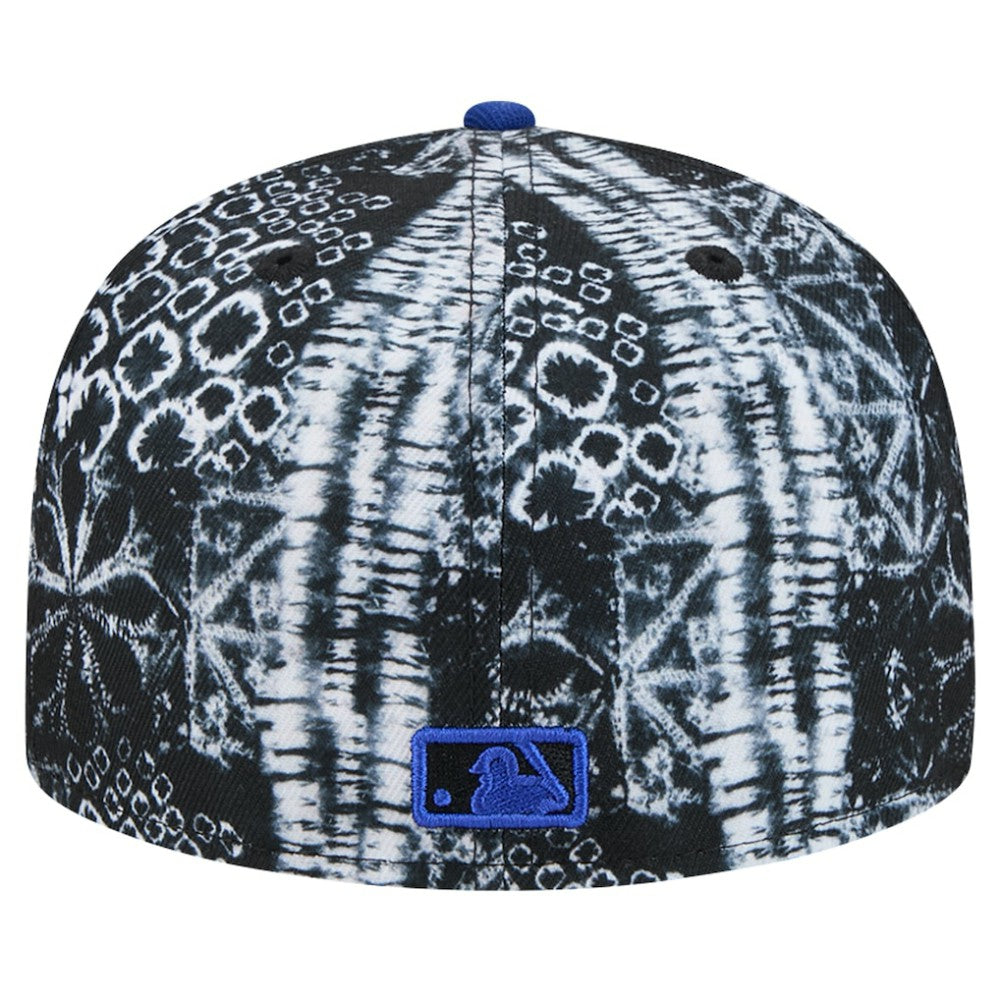 Chicago Cubs New Era Sands 59FIFTY Fitted Hat - Black Hats