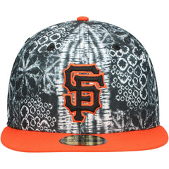 San Francisco Giants New Era Sands 59FIFTY Fitted Hat - Black Hats