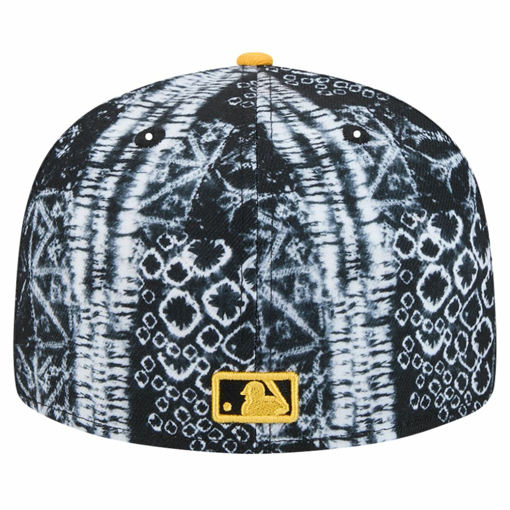Pittsburgh Pirates New Era Sands 59FIFTY Fitted Hat - Black Hats