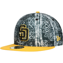 San Diego Padres New Era Sands 59FIFTY Fitted Hat - Black Hats