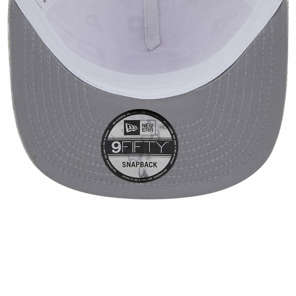 Pittsburgh Pirates New Era Logo Dunes A-Frame Trucker 9FIFTY Snapback Hat - White Hats