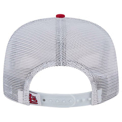St. Louis Cardinals New Era Team Horizon 9FIFTY A-Frame Trucker Snapback Hat - Red Hats