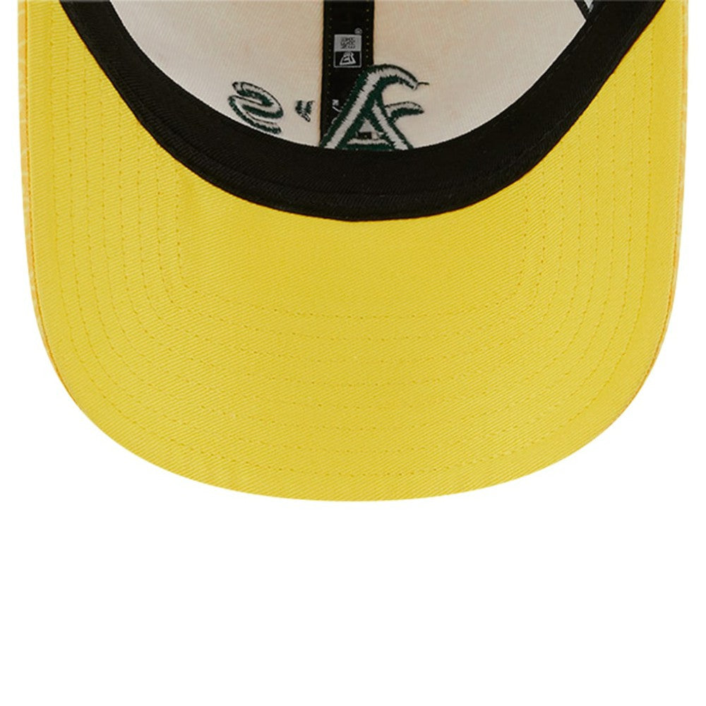 Athletics New Era Women's Don't Worry 9TWENTY Adjustable Hat - Gold Hats