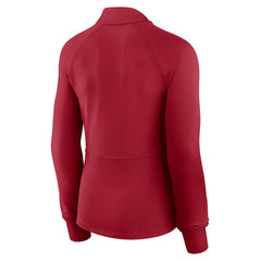 San Francisco 49ers Women's Elements Quarter-Zip Jacket Scarlet