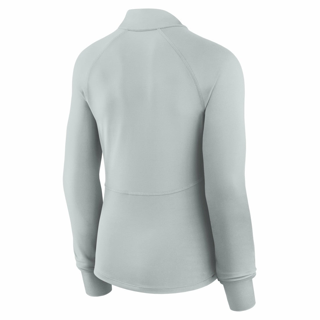 Detroit Lions Women's Elements Raglan Quarter-Zip Jacket Gray