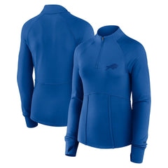 Buffalo Bills Women's Elements Quarter-Zip Jacket Royal