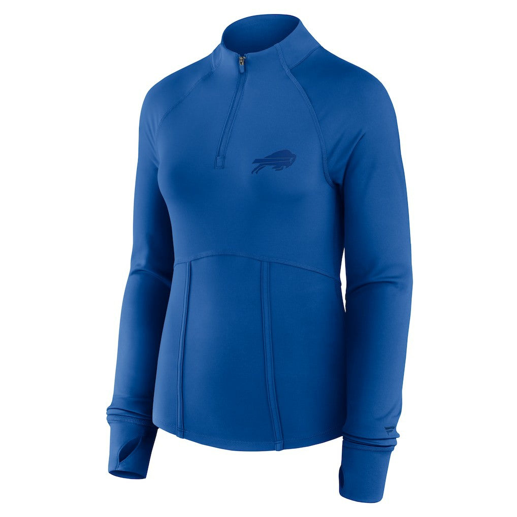 Buffalo Bills Women's Elements Quarter-Zip Jacket Royal