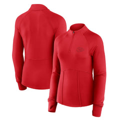 Kansas City Chiefs Women's Elements Quarter-Zip Jacket Red