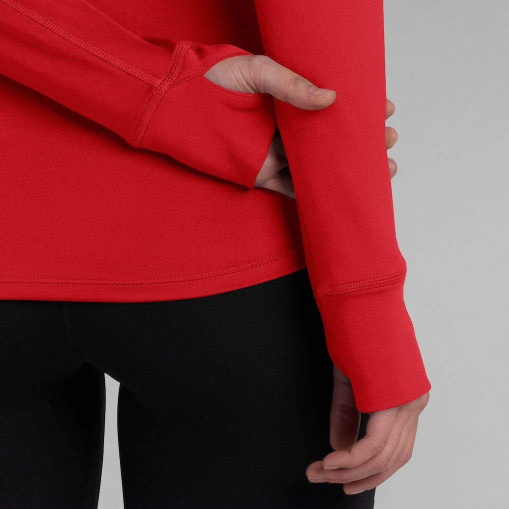 Kansas City Chiefs Women's Elements Quarter-Zip Jacket Red