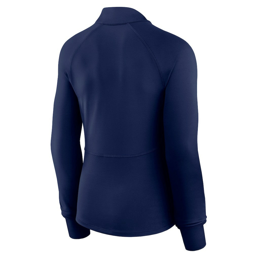 Dallas Cowboys Women's Elements Quarter-Zip Jacket Navy