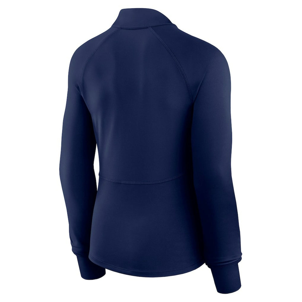 Dallas Cowboys Women's Elements Quarter-Zip Jacket Navy
