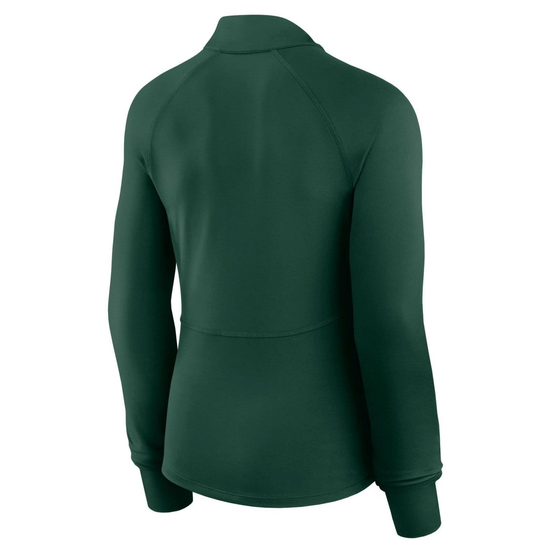 Green Bay Packers Women's Elements Raglan Quarter-Zip Jacket Green