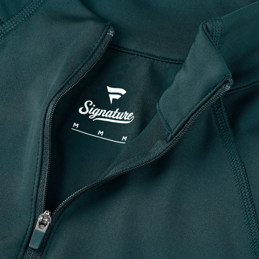 Philadelphia Eagles Women's Elements Quarter-Zip Jacket Midnight Green