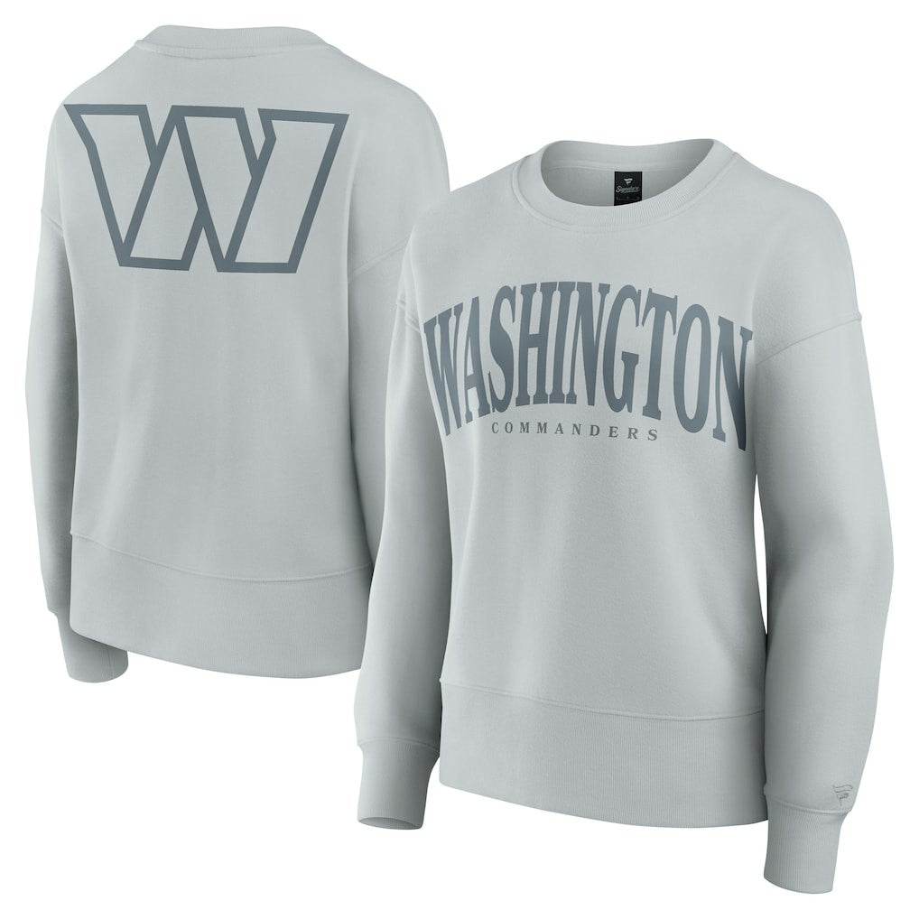 Washington Commanders Women's Elements Pullover Sweatshirt Gray