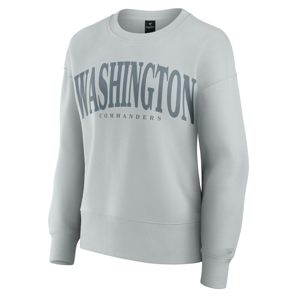 Washington Commanders Women's Elements Pullover Sweatshirt Gray