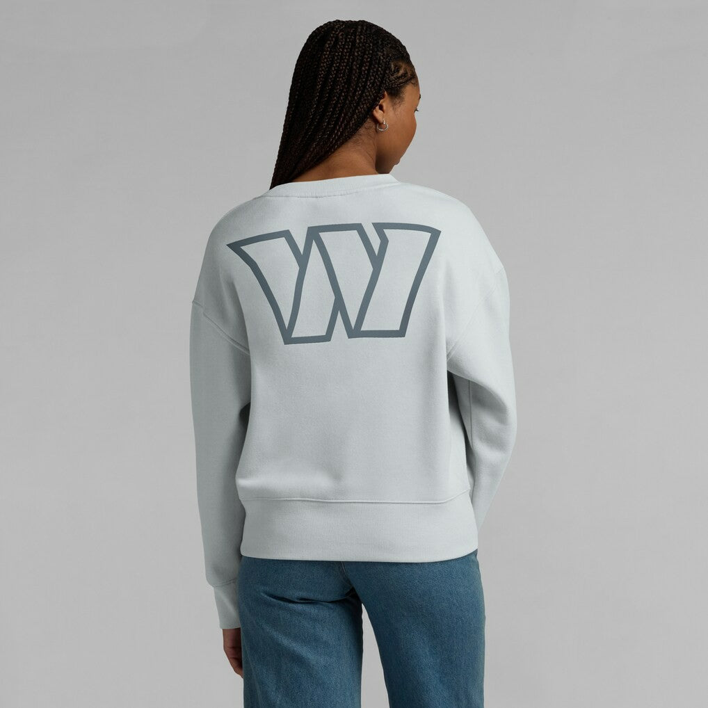 Washington Commanders Women's Elements Pullover Sweatshirt Gray