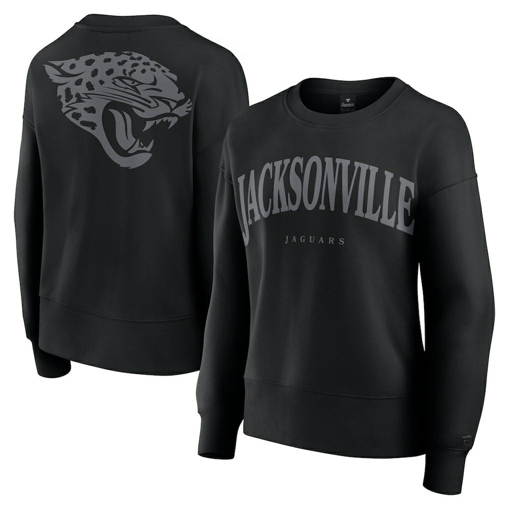 Jacksonville Jaguars Women's Elements Pullover Sweatshirt Black