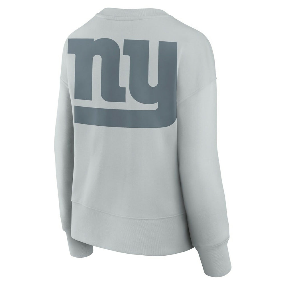 New York Giants Women's Elements Pullover Sweatshirt Gray