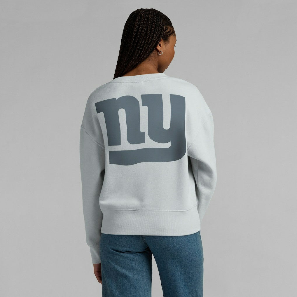 New York Giants Women's Elements Pullover Sweatshirt Gray