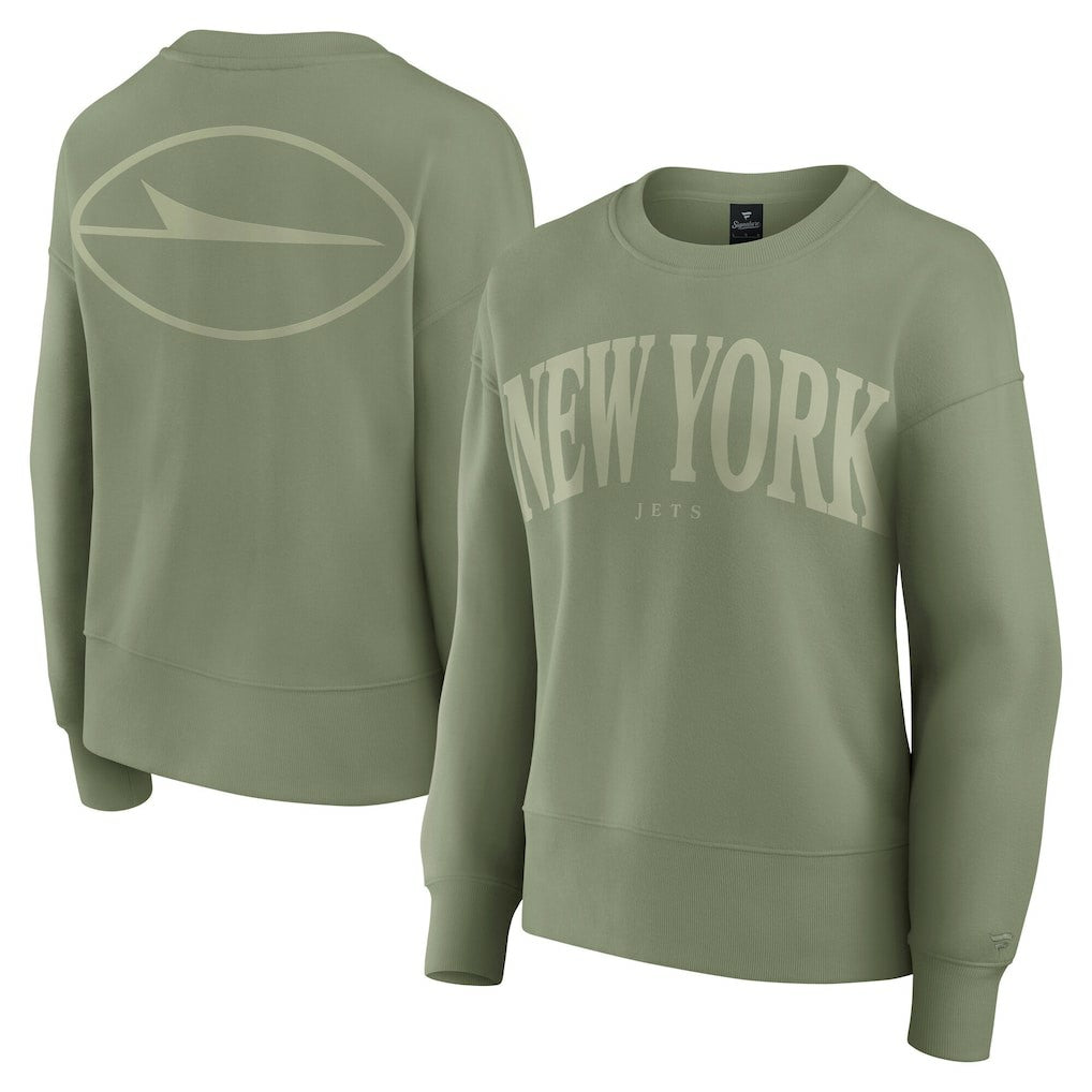 New York Jets Women's Elements Pullover Sweatshirt Green