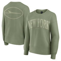 New York Jets Women's Elements Pullover Sweatshirt Green
