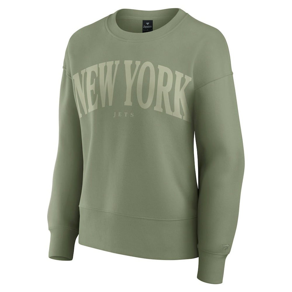 New York Jets Women's Elements Pullover Sweatshirt Green
