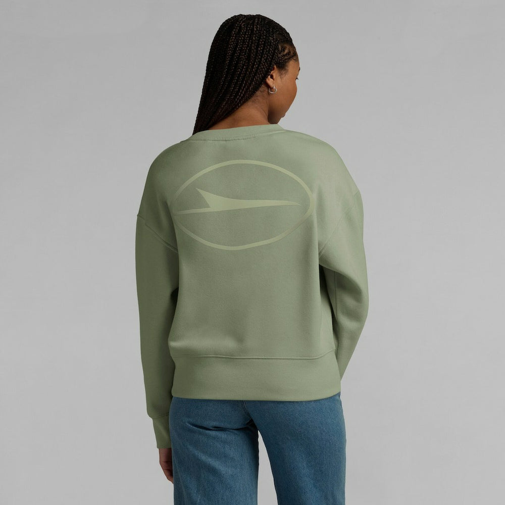 New York Jets Women's Elements Pullover Sweatshirt Green