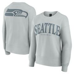 Seattle Seahawks Women's Elements Pullover Sweatshirt Gray