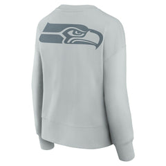 Seattle Seahawks Women's Elements Pullover Sweatshirt Gray
