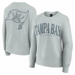 Tampa Bay Buccaneers Women's Elements Pullover Sweatshirt Gray