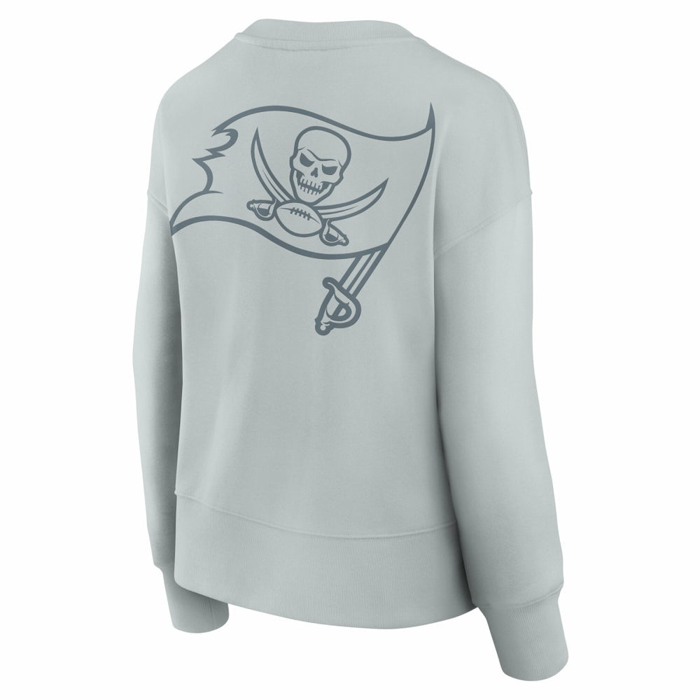 Tampa Bay Buccaneers Women's Elements Pullover Sweatshirt Gray