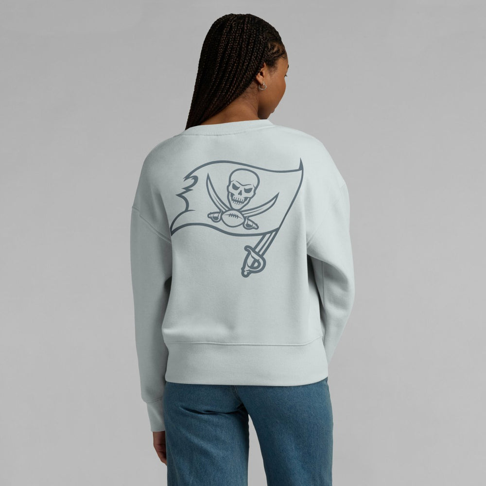 Tampa Bay Buccaneers Women's Elements Pullover Sweatshirt Gray