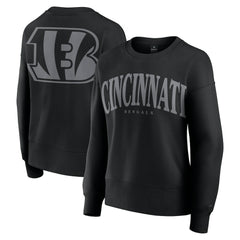 Cincinnati Bengals Women's Elements Pullover Sweatshirt Black