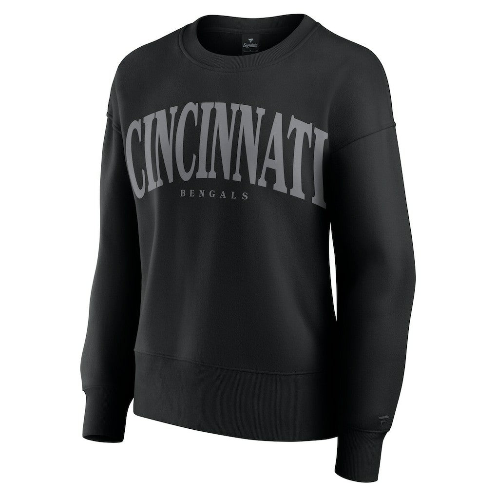 Cincinnati Bengals Women's Elements Pullover Sweatshirt Black