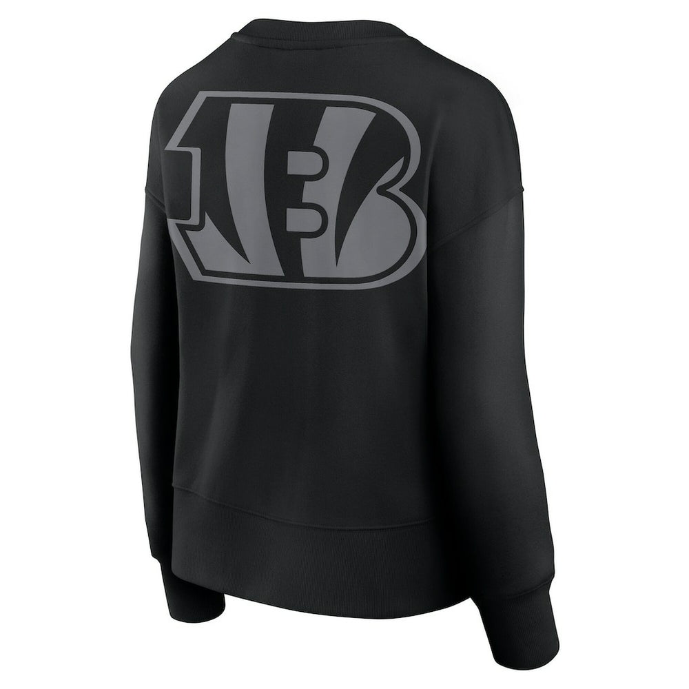 Cincinnati Bengals Women's Elements Pullover Sweatshirt Black
